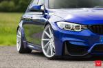 BMW M3 Sedan on Vossen Wheels (CVT) 2017 года